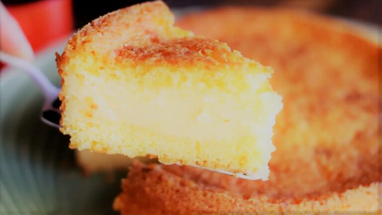 Simple and Creamy Cornmeal Cake from Blender