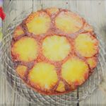 Caramelized pineapple cake