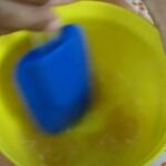 misturando gelatina