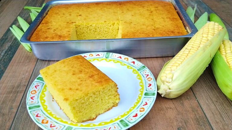 Green Corn Cake Recipe